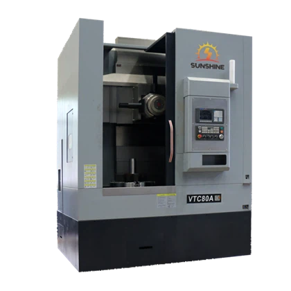 Vysoko presný malý a stredný CNC vertikálny sústruh VTC80
