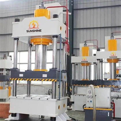 Hydraulický lis na tvarovanie únikovej dosky